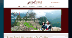 Desktop Screenshot of ancientsummit.com